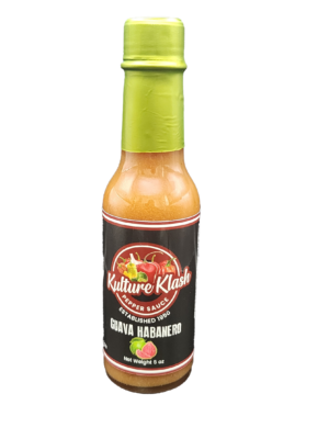 Guava Habanero pepper sauce