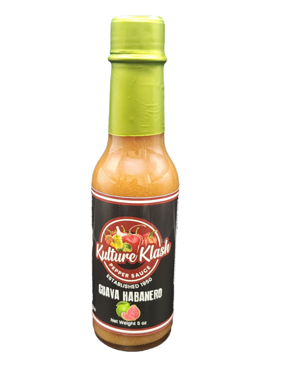 Guava Habanero pepper sauce